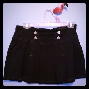 Black School girl mini skirt size 7 by A Jeans